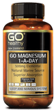 Go Healthy Go Magnesium 1-A-Day 120 Capsules better price than chemist warehouse,better than chemist warehouse,cheaper than chemist warehouse,cheaper then chemist warehouse,chemist warehouse,cramp,go,go healthy,go magnesium,Go Magnesium 1-A-Day 500mg,issu