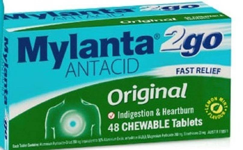 Mylanta 2Go Original 48 Chewable Tablets issues,mylanta