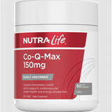 Nutralife Co Q Max 150 mg 60 Capsules