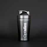 Optislim Black Steel Shaker