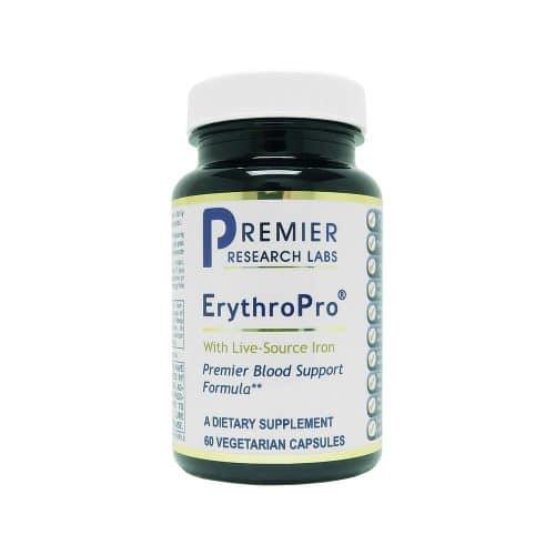 PRL ErythroPro 60 Caps Energy Minerals Women's health,issues