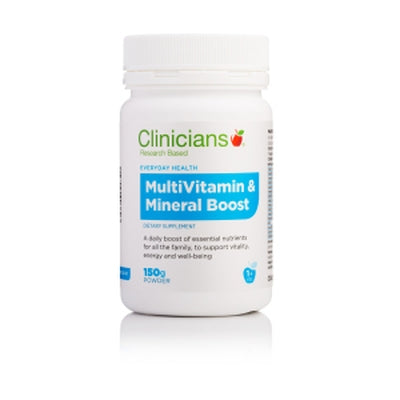 Clinicians MultiVitamin & Mineral Boost 150g