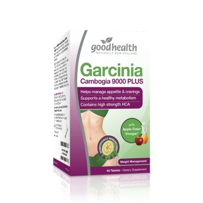 Good Health Garcinia Cambogia 9000 plus ACV 60 tabs