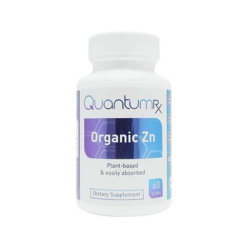QuantumRX Organic Zn 60 V Caps Blood Sugar Minerals,cheaper than supplements.co.nz,concentrated food supplement,Cr+,Detoxification,Dietary Supplement,Digestion immunity reproductive,essential trace mineral,Immune and gastrointestinal health,Iron supplemen