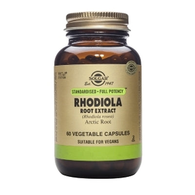 Solgar Rhodiola Root Extract 60 VegeCapsules