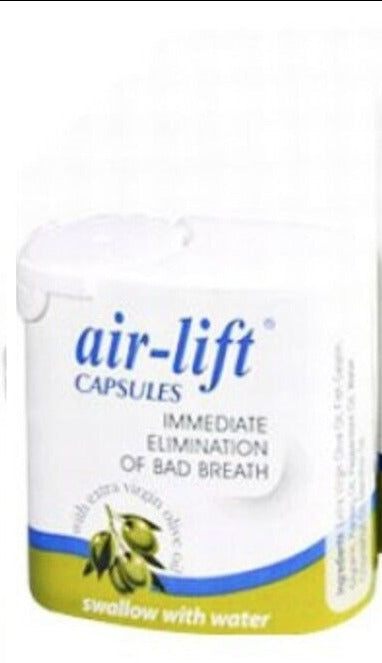 AIR-LIFT FRESH BREATH 40 Capsules air lift,airlift,bad breath,fresh breath,issues