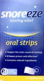 Snoreeze Oral Strips 14 Strips issues,snoreeze strips