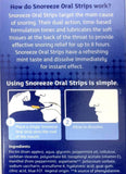 Snoreeze Oral Strips 14 Strips issues,snoreeze strips