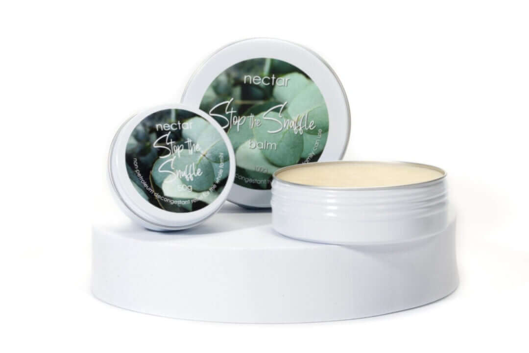 Nectar Stop the Snuffle Gentle Decongestant Rub 100g allergy eyes,Brain & Cognition Cardiovascular Eye Health,Congestion Rub,Decongestant Rub,dry eye,dry eyes,eye,eye care,eye drops,eye health,eye lash,Eye-catching fabrics,eye-watering,eyelash,Gentle Deco