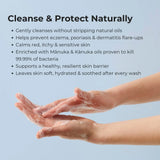 Manuka Kiss Gentle Barrier Body Wash - 400ml