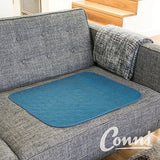 Conni Chair Pad Teal Blue Large 51x61cm