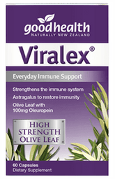Good Health Viralex Immune Support 30 / 60 Capsules good health,goodhealth,issues,olive leaf,viralex