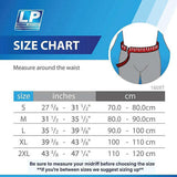 LP622 Groin Supporter sizing guide