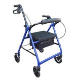 AML Four Wheeled Rollator - 6" Castors Blue AML Black Foldable Adjustable,AML Black Foldable Adjustable Cane,AML Convertible,AML Convertible Rollator,AML Convertible Rollator Transfer,AML Convertible Rollator Transfer Chair,AML Convertible Rollator Transf