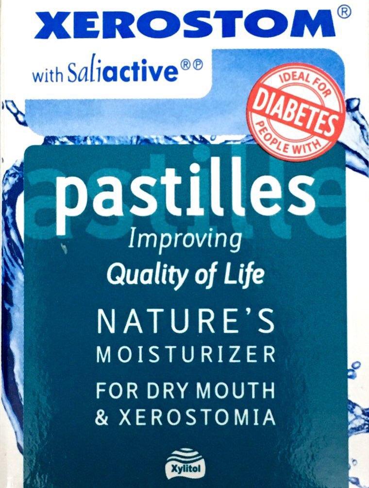 Xerostom Dry Mouth Pastilles - Saliactive Relief and Hydration 30 Pack dry mouth relief,optimized,oral care candies,saliactive hydration,Xerostom pastilles