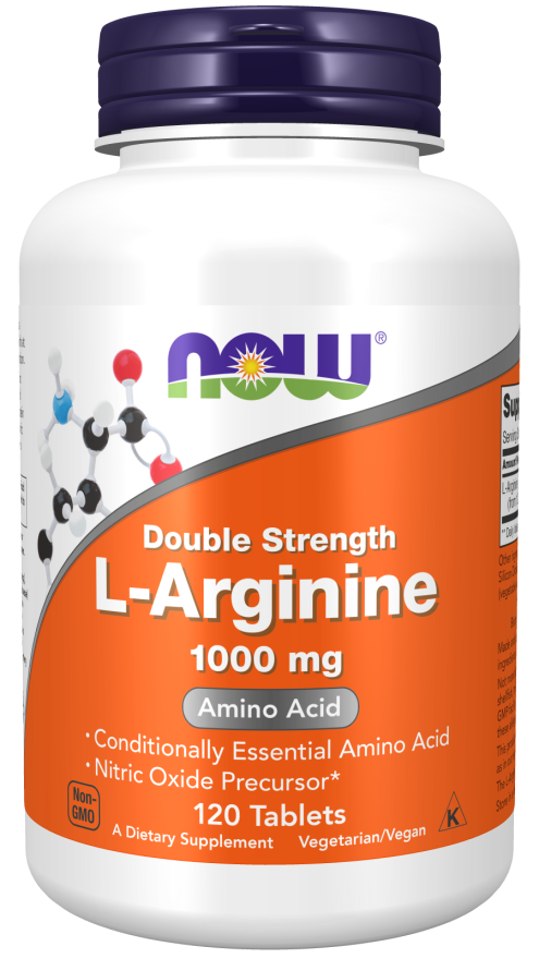 now L-Arginine, Double Strength 1000 mg 120 Tablets arginine,issues,Now,Now Products,Now suppl,Now supplements,Now Vitamins