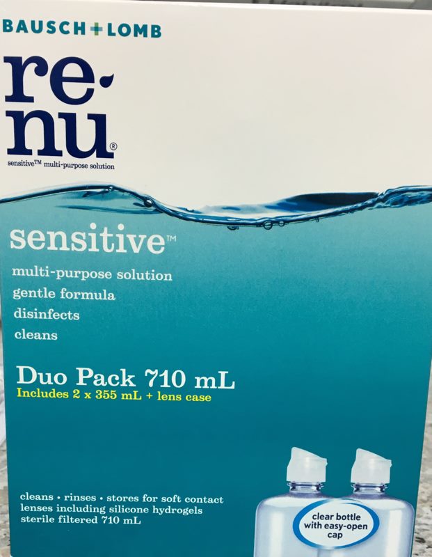 B&L Renu sensitive contact lens duo pack 710 ml - Pakuranga Pharmacy