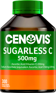CENOVIS Sugarless C 500mg Chewable 300 Tablets