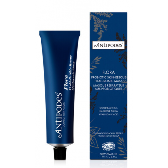 Antipodes Flora Probiotic Skin-Rescue Hyaluronic Mask 75 ml Probiotic Mask 75ml Antipodes Flora Probiotic Skin-Rescue Hyaluronic Mask,Antipodes Flora Probiotic Skin-Rescue Hyaluronic Mask 75 ml,Antipodes Flora Probiotic Skin-Rescue Hyaluronic Mask 75 ml P