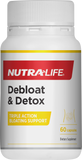 NutraLife Debloat & Detox 60 capsules bloating,detox,issues,NutraLife Debloat & Detox