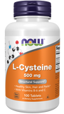 now L-Cysteine 500 mg 100 Tablets cysteine,google,issues,Now,Now Products,Now suppl,Now supplements,Now Vitamins