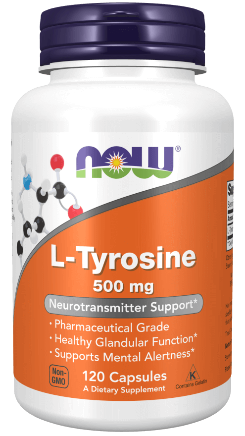 now L-Tyrosine 500 mg 120 Capsules google,issues,Now,Now Products,Now suppl,Now supplements,Now Vitamins,tyrosine