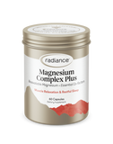 Radiance Magnesium Complex Plus Capsules 60s issues,MAGNESIUM COMPLEX PLUS 60’S