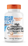 Doctor's Best High Absorption Curcumin C³ with BioPerine (500mg) 120 Capsules curcumin,curcumin c3 complex,doctor's best,High Absorption Curcumin C³ with BioPerine,issues,turmeric
