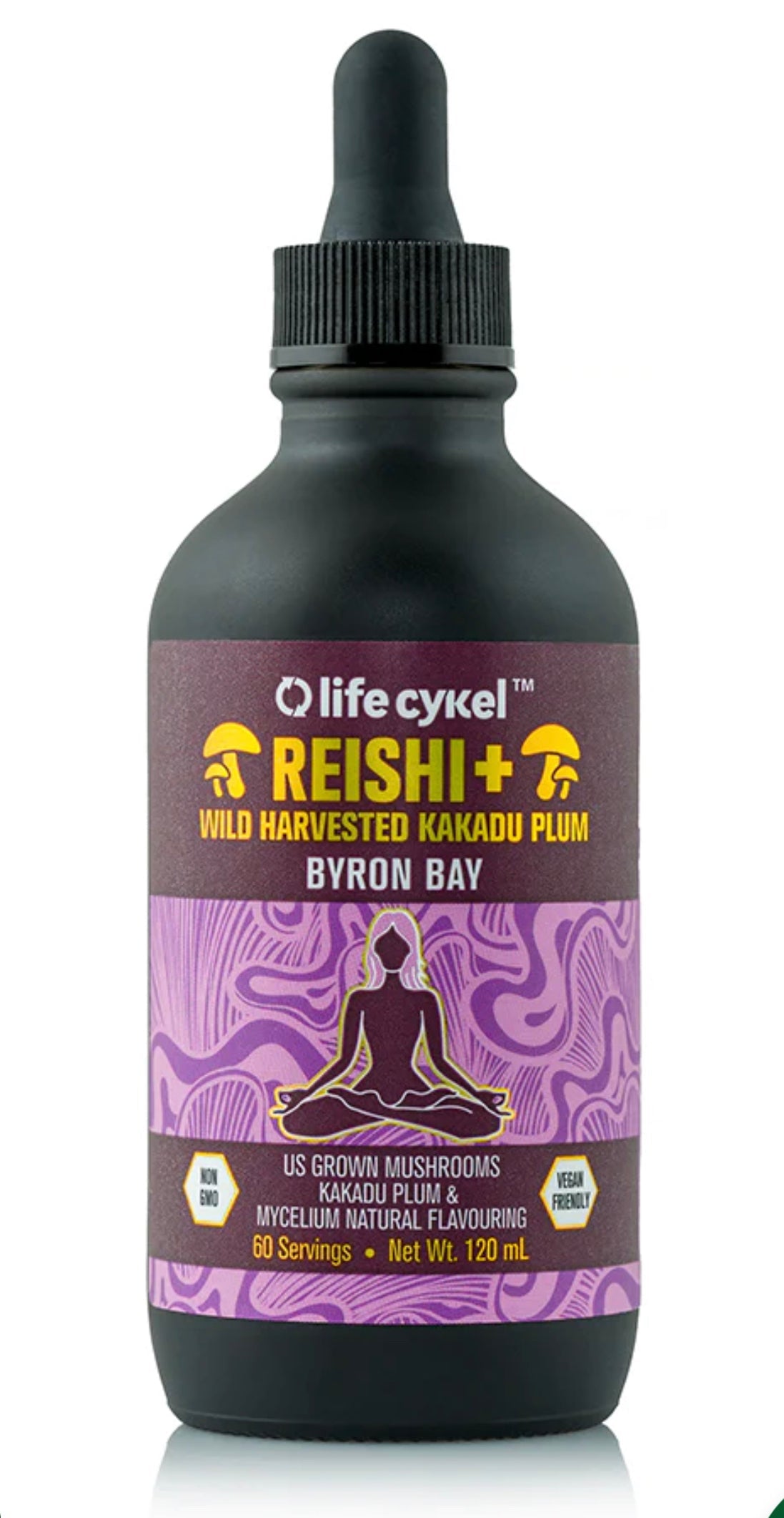 life cyKel Reishi Mushroom Extract Ganoderma lucidium (Ganoderma lucidium Mycelial Biomass,Ganoderma lucidium Fruiting Body),issues,life cyKel Reishi Mushroom Extract,Natural Wild Harvested Kakadu Plum