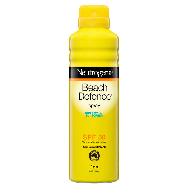 Neutrogena Beach Defence Mist SPF50 184g issues,Neutrogena Beach Defence Mist SPF50 184g