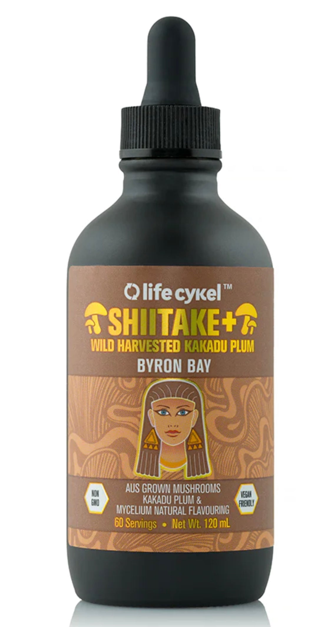 life cyKel Shiitake Mushroom Extract issues,Kakadu Plum Natural Flavour,Mushroom Flavour: Shiitake (Lentinula edodes) Mycelia & Fruit Body