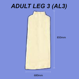 Adult Leg - Size 3 (Full Leg) Dri Cast Cover ADULT LEG,Adult Leg - Size 1 (Lower Leg) Dri Cast Cover,adultleg,Covers average adult leg to just above the knee / lower thigh (75cm length,Covers average adult leg to just below knee (50cm length,DRI CAST,issu