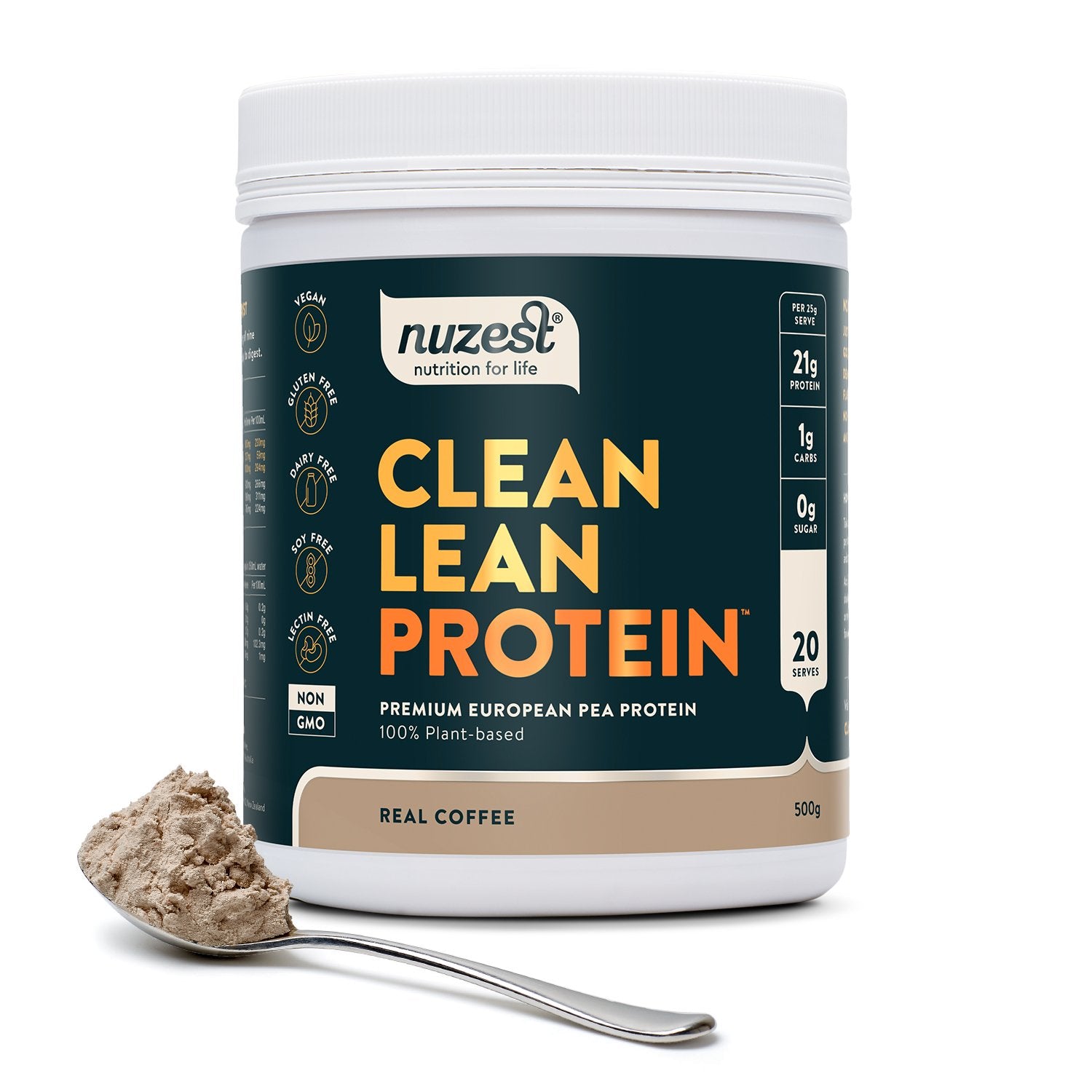 Nuzest Clean Lean Protein 500gm Real coffee 100% pure,cheaper than bargain chemist,cheaper than chemist ware house,cheaper than chemist warehouse,cheaper than HEALTH NZ,cheaper than Health post,cheaper than healthpost,cheaper than Net Pharmacy,cheaper tha
