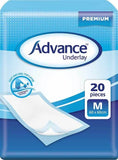 Advance® Underlays diamond embossed core,highly absorbent,Ideal for infection control,issues,Moisture lock,odour control,Soft dry-feel layer,super absorbent polymers,surface protection,Underlay draws