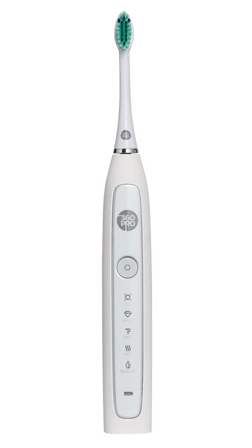 360PRO EVO Sonic Toothbrush - White 360pro,electric tooth brush,issues,oral b tooth brush,sonic toothbrush,tooth brush,toothbrush