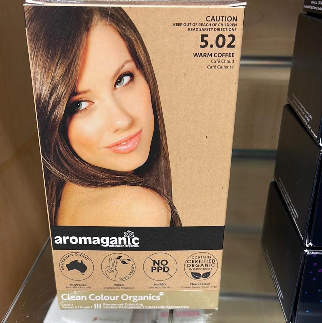 Aromaganic 5.02 Warm Coffee – Natural Hair Colour anti-aging,aromaganic,black hair colour,black hair dye,Hair Care,hair colour,hair dye,hair dying,issues,natural hair dye