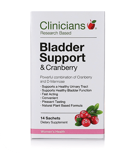 Clinicians Bladder Support and Cranberry Sachets 14's bladder support,clinicians,clinicians bladder support,clinicians cranberry,cranberry,issues