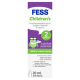 Fess Children's Nasal Saline Spray for Kids 20 ml blocked nose,fess,issues,kids,non-medicated,saline,salt water,spray
