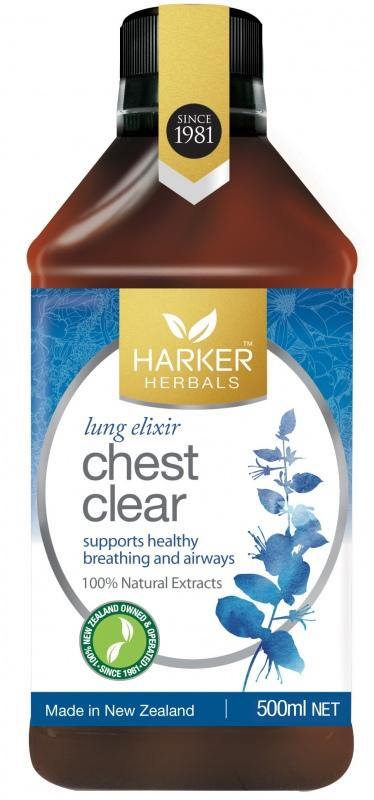 Harker Herbals Chest Clear Lung Elixir 500ml