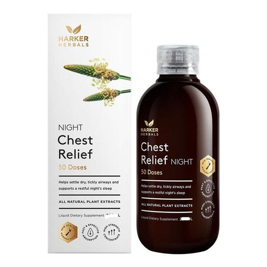 Harker Herbals Chest Relief NIGHT 250ml - Pakuranga Pharmacy