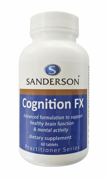 Sanderson Cognition FX 60 Tablets