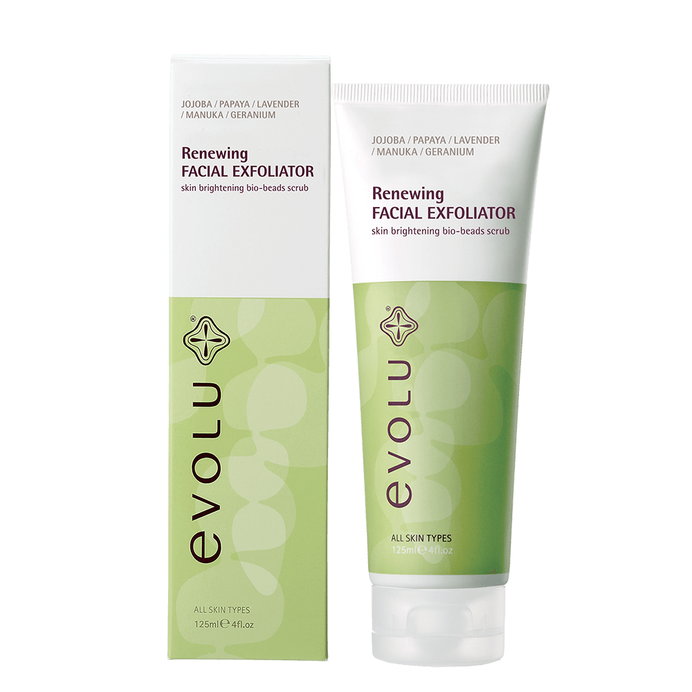 Evolu Renewing Facial Exfoliator 125 ml evolu,exfoliator,facial,issues,trilogy