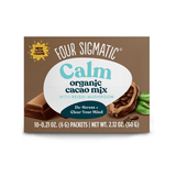 Four Sigmatic Calm Organic Cacao Mix 10 Sachets Calm Organic Cacao Mix,issues,Mushroom Cacao,organic cacao,Organic Gluten-free Vegan,Queen of mushrooms,Tastes like chocolate