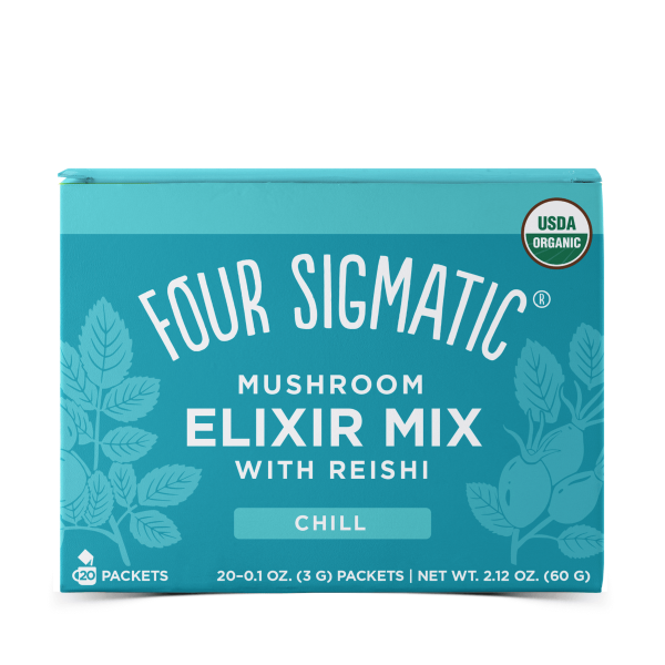 Four Sigmatic Calm Organic Elixir Mix 20 Sachets Caffeine-free Vegan,Calm Organic Elixir Mix,issues,leave your stress,nourishing