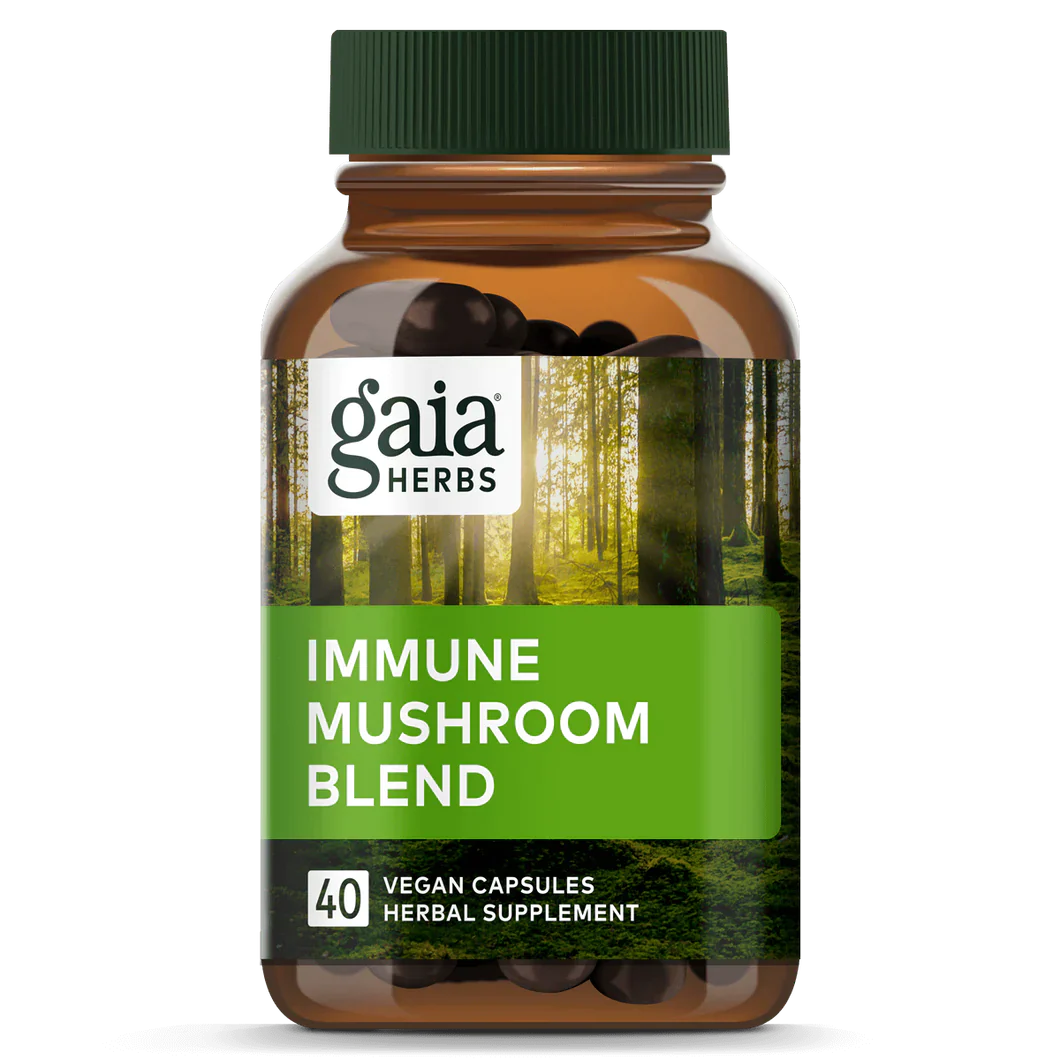 Gaia Herbs Immune Mushroom Blend 40 capsules gaia herbs,gaia Immune Mushroom Blend,issues