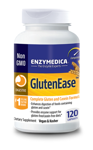 Enzymedica GlutenEase 120 Capsules Enzymedica,Enzymedica GlutenEase,gluten free,issues
