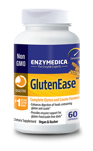 Enzymedica GlutenEase 60 Capsules Enzymedica,Enzymedica GlutenEase,gluten free,issues
