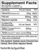 RuVed Guggul Power - Metabolic Support 60 Veg Caps clears LDL.,increases HDL,issues,Promotes healthy cholesterol,triglycerides