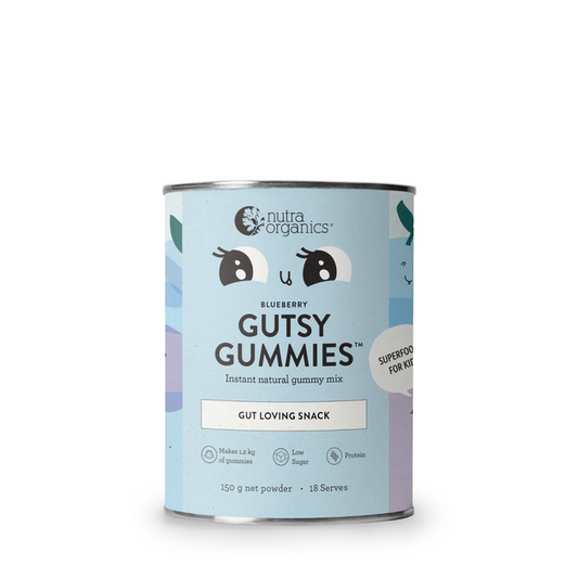 Nutra Organics Gutsy Gummies Blueberry 150 gm