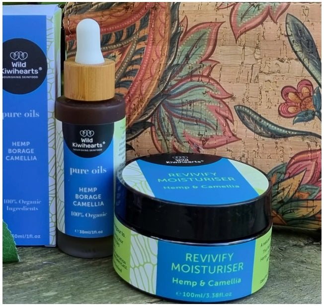 Hemp & Kawakawa Face Care Pack with FREE Cork Bag Hemp & Kawakawa Face Care Pack with FREE Cork Bag,issues